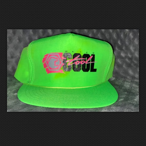 Sportsman Other - MATCO TOOLS COOL 90’s Neon Green Truckers Hat